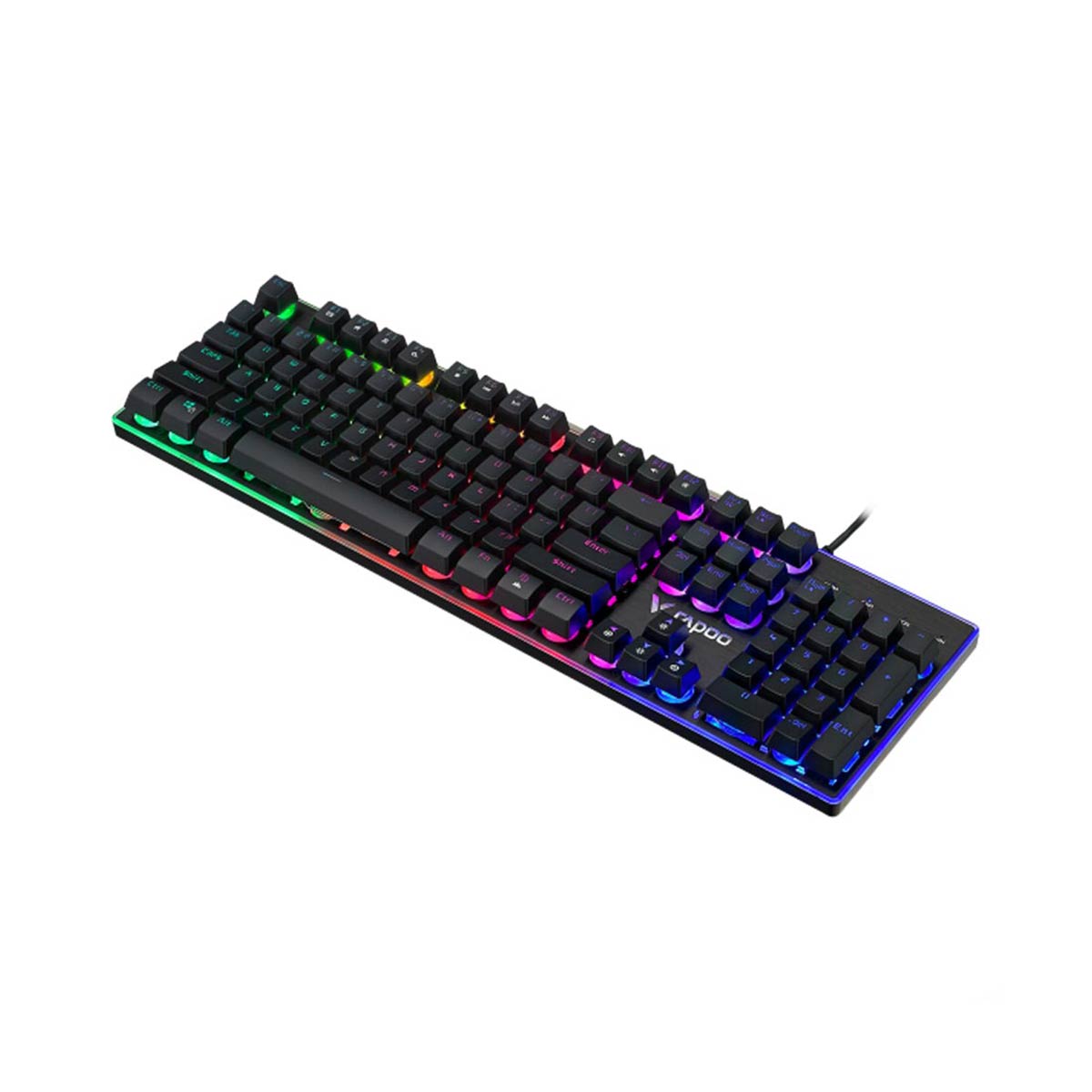 کیبورد گیمینگ با سیم رپو مدل V52 Pro RGB