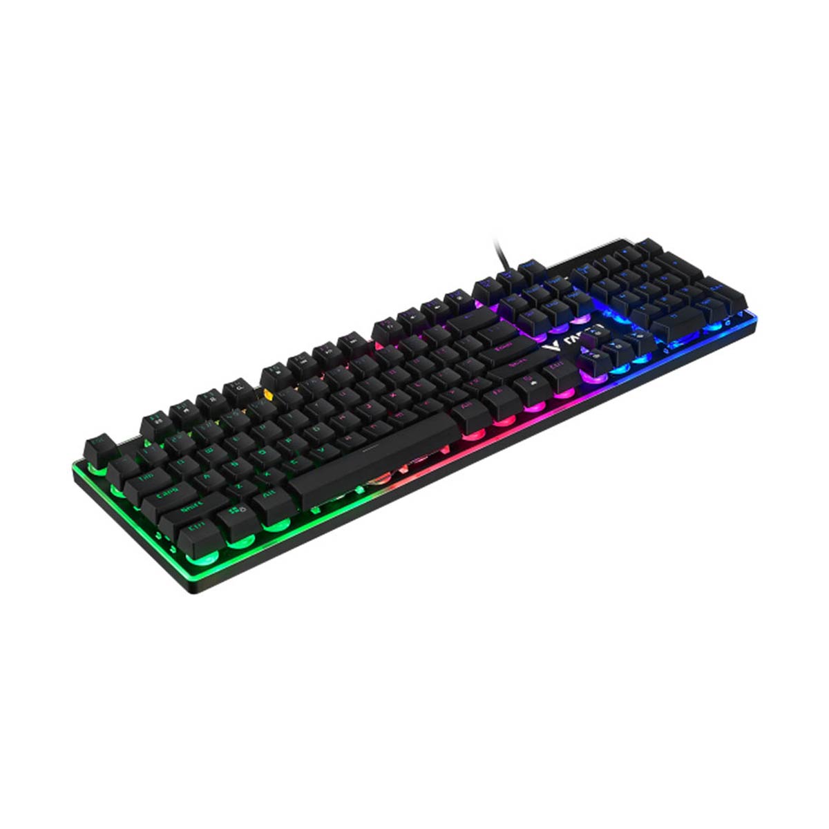 کیبورد گیمینگ با سیم رپو مدل V52 Pro RGB