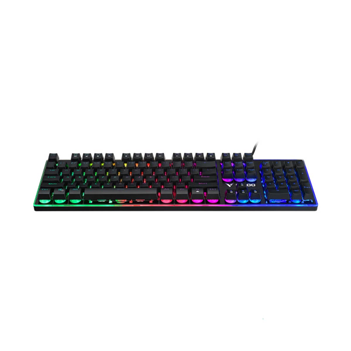 کیبورد گیمینگ با سیم رپو مدل V52 Pro RGB