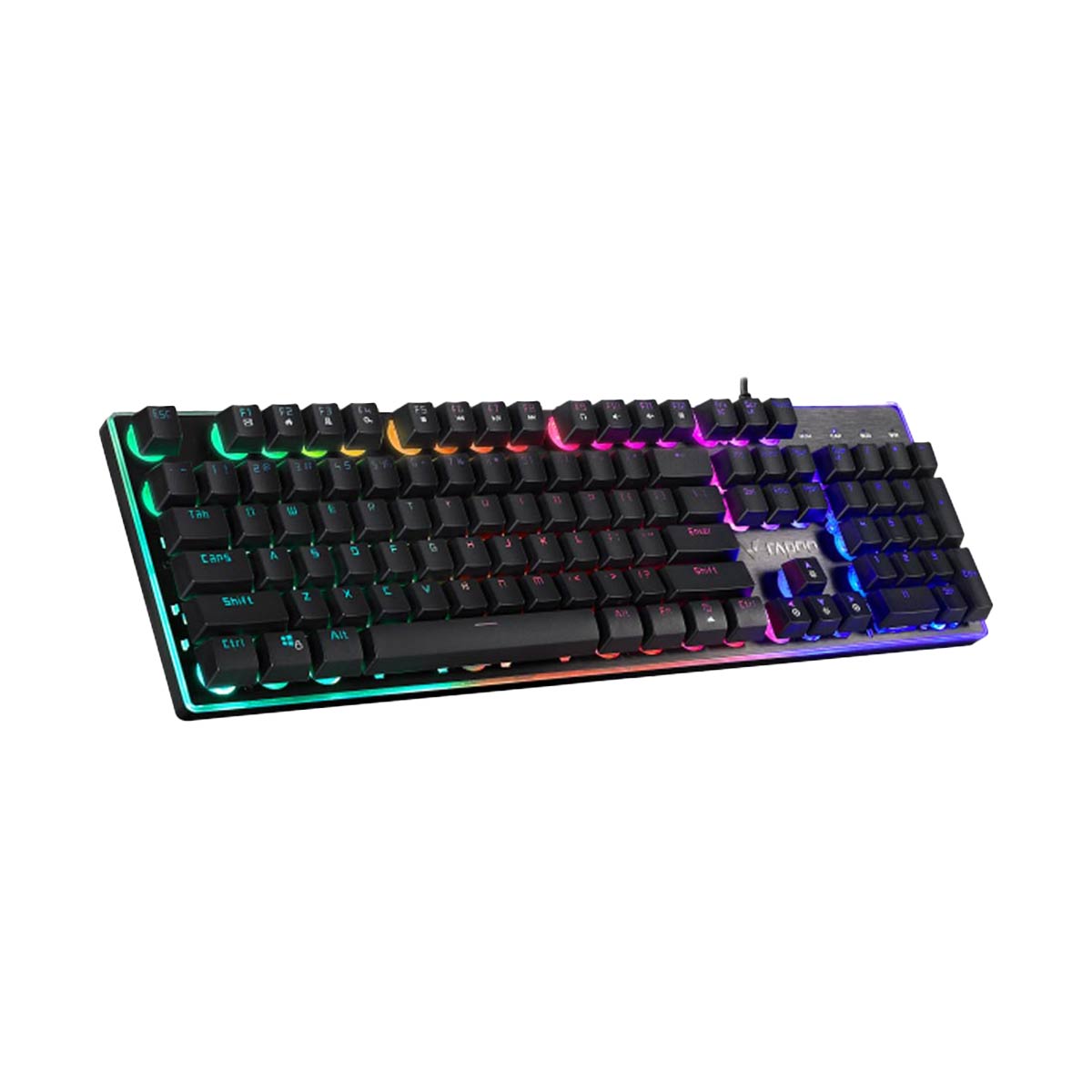 کیبورد گیمینگ با سیم رپو مدل V52 Pro RGB