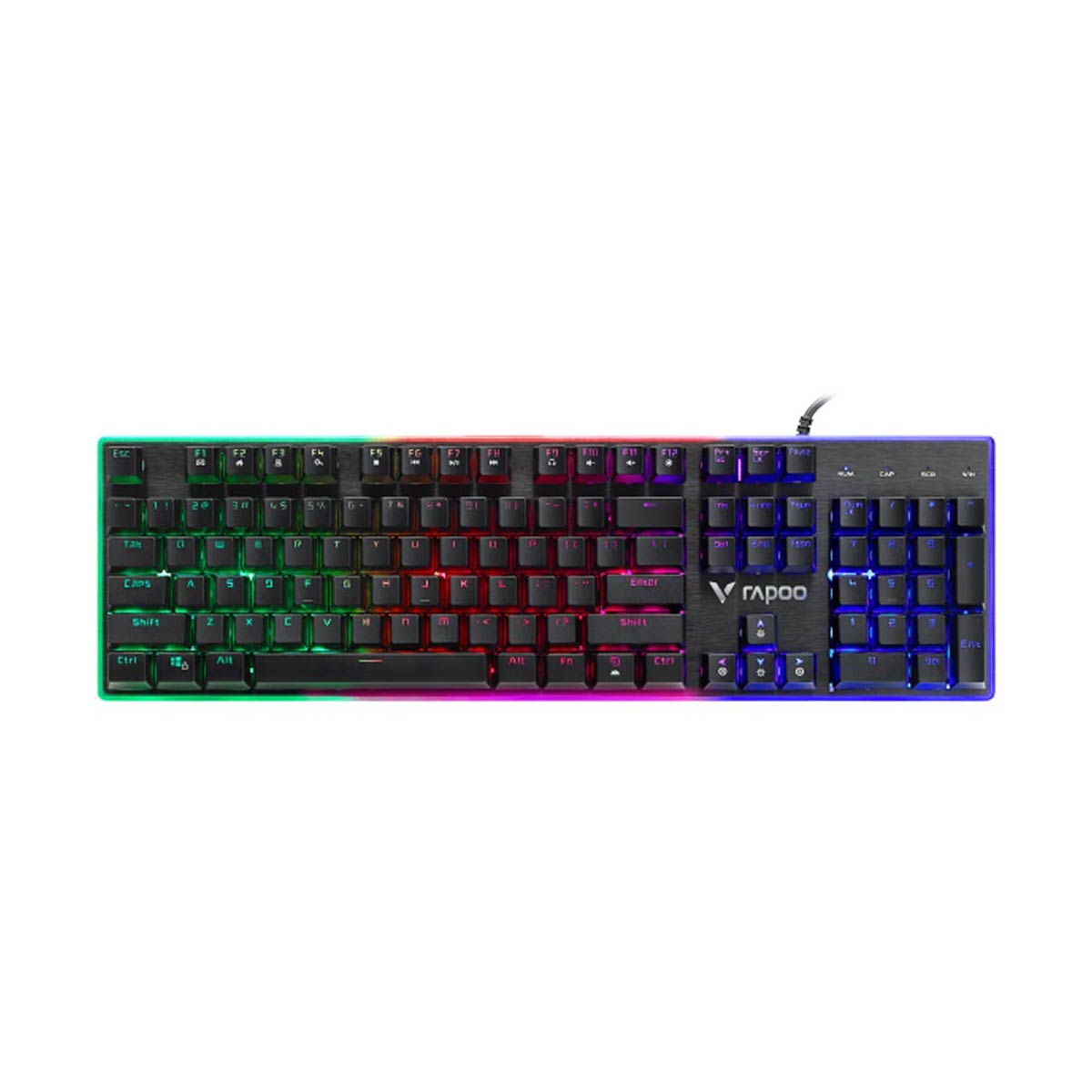 کیبورد گیمینگ با سیم رپو مدل V52 Pro RGB
