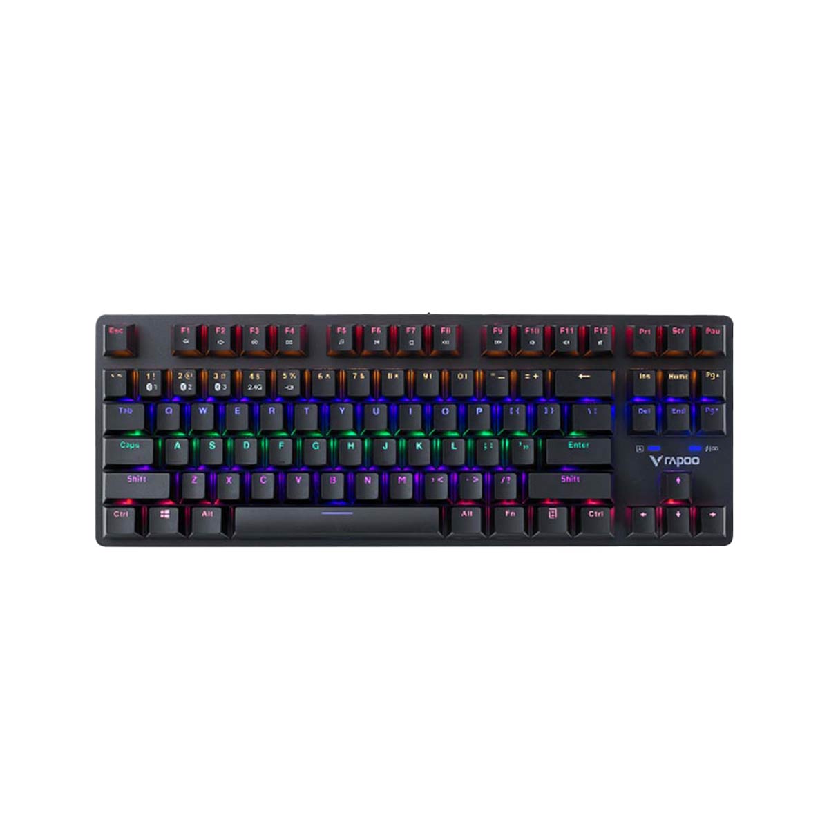 کیبورد گیمینگ بی سیم رپو مدل Rapoo V500PRO-87 Multimode