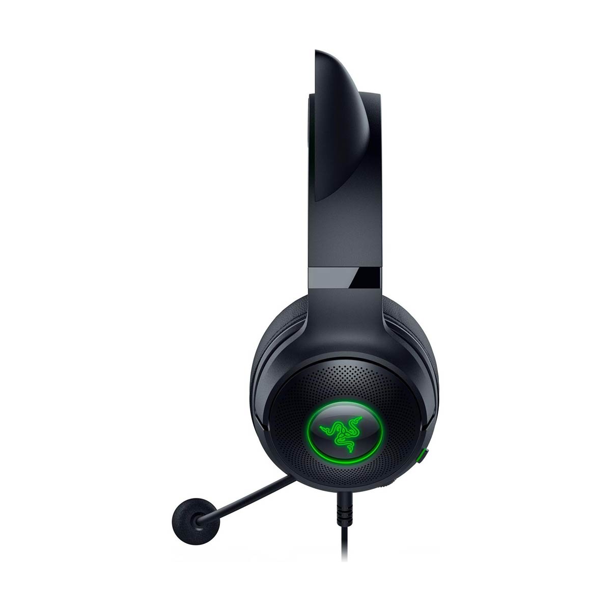 هدست گیمینگ ریزر با سیم مدل Kraken Kitty V2 - Black