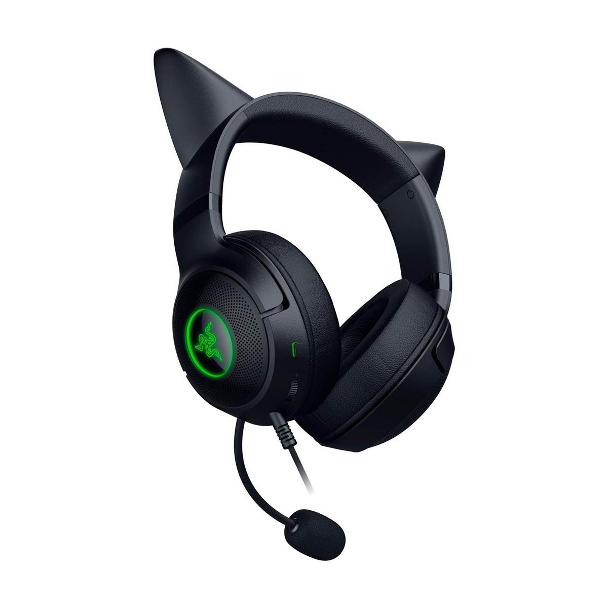 هدست گیمینگ ریزر با سیم مدل Kraken Kitty V2 - Black