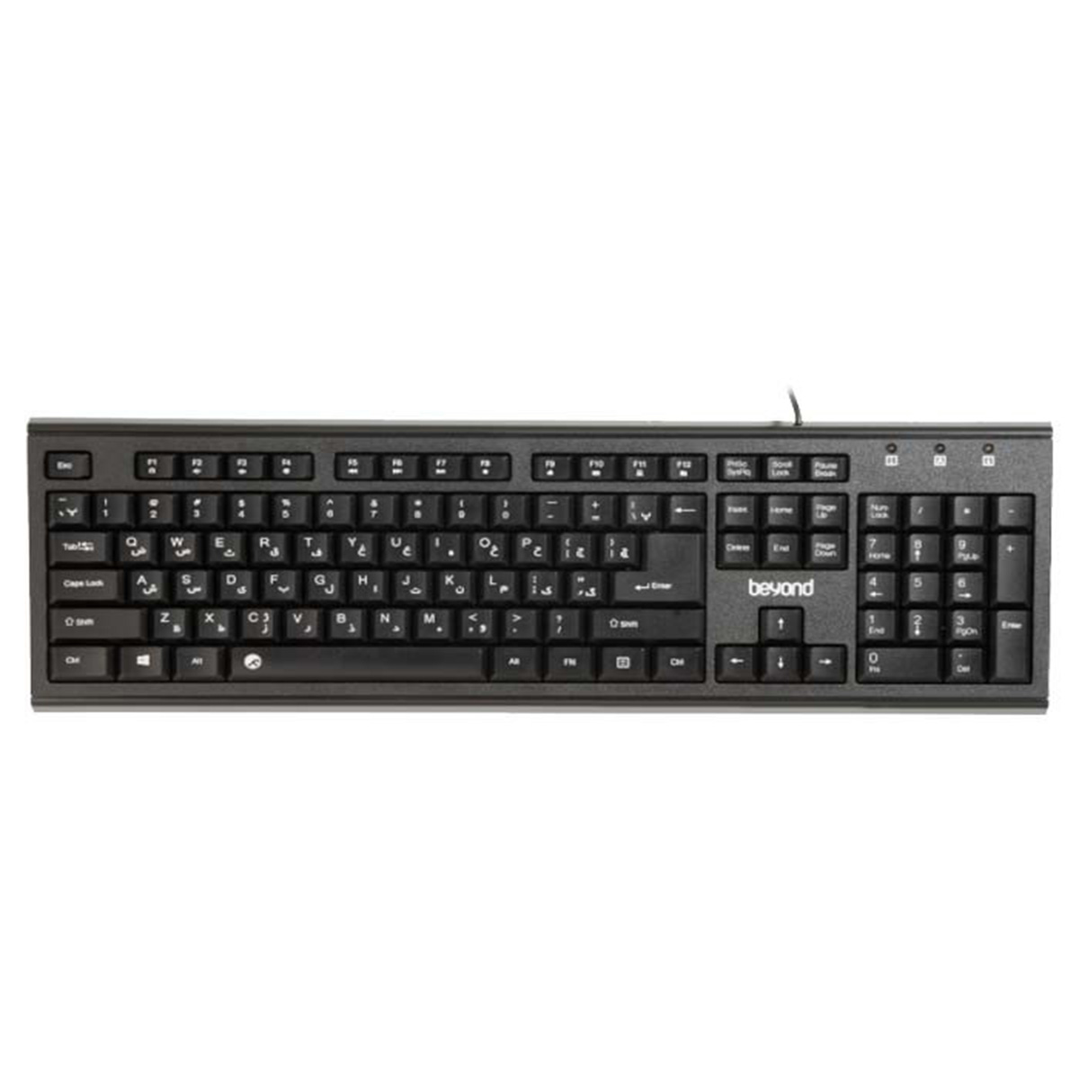 کیبورد باسیم بیاند با اسکین مدل BK-8305