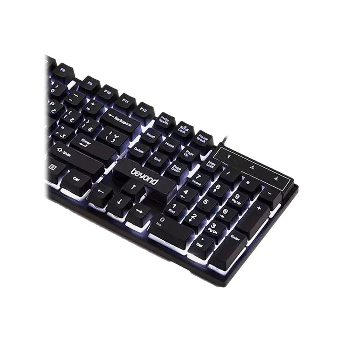 کیبورد باسیم بیاند مدل BK-7110 Backlight