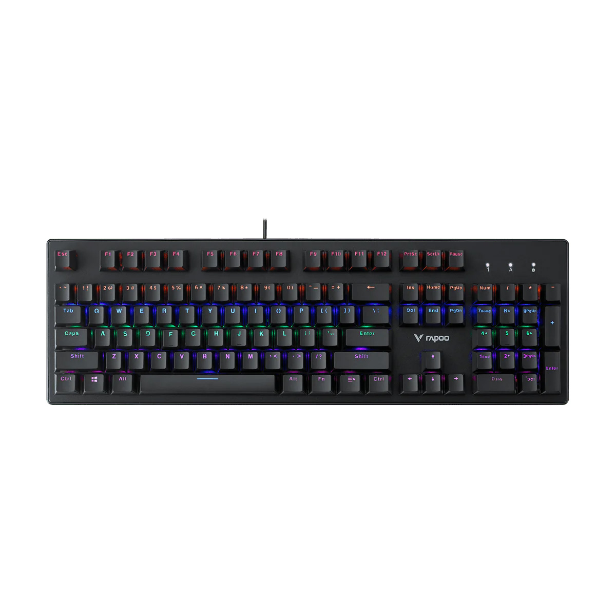 کیبورد گیمینگ مکانیکال باسیم رپو مدل V510C