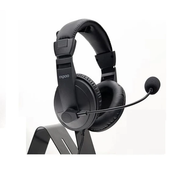 هدست سیمی رپو Rapoo H150S با میکروفون قابل تنظیم و اتصال USB