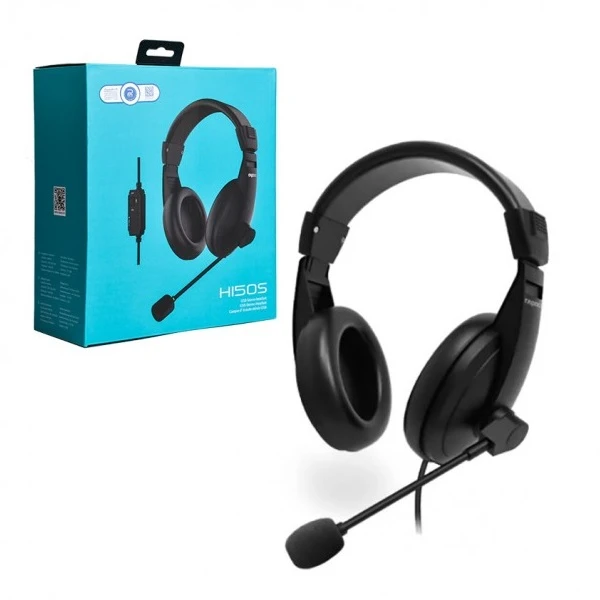هدست سیمی رپو Rapoo H150S با میکروفون قابل تنظیم و اتصال USB