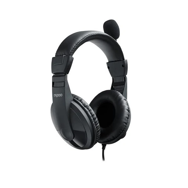 هدست سیمی رپو Rapoo H150S با میکروفون قابل تنظیم و اتصال USB