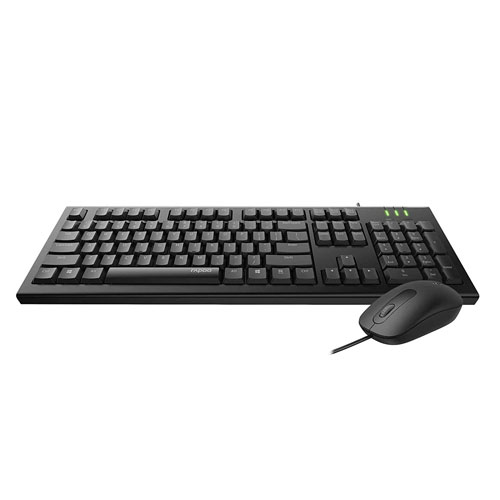 ماوس و کیبورد سیمدار رپو مدل Rapoo X120 Pro