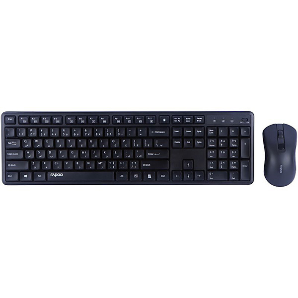 کیبورد و ماوس بیسیم سایلنت رپو مدل X2100